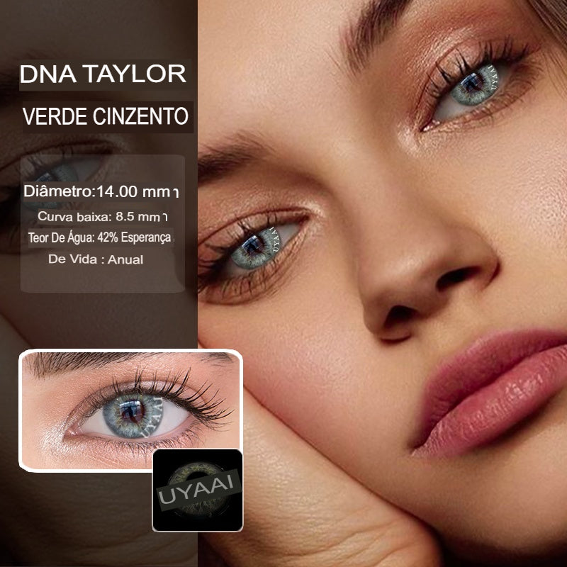 TAYLOR Uyaai 2 Peças / Par Lentes De Contato Coloridas