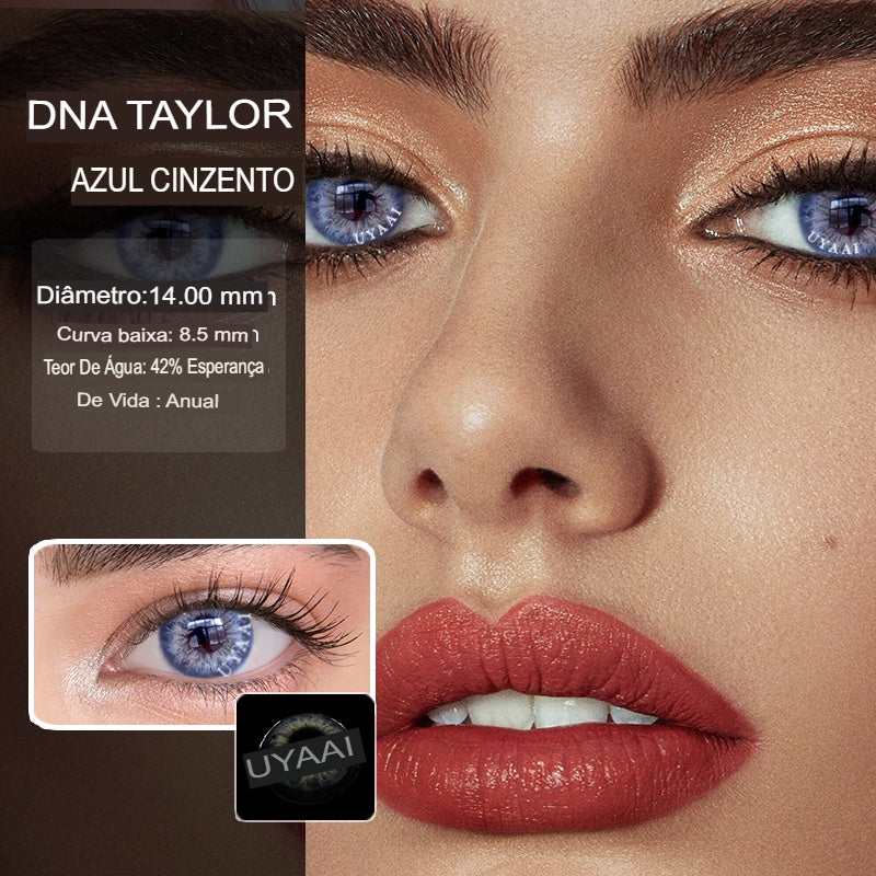 TAYLOR Uyaai 2 Peças / Par Lentes De Contato Coloridas