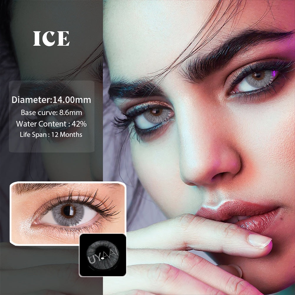 UYAAI Lentes De Contato Coloridas Para Cosméticos