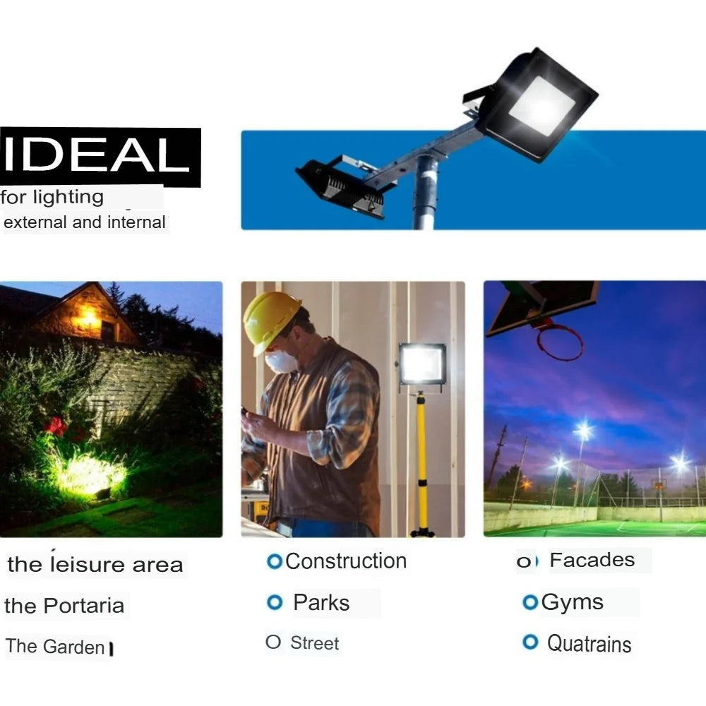 Refletor LED Spotlight 20W IP67 à prova d'água-SMD Branco quente 3000K