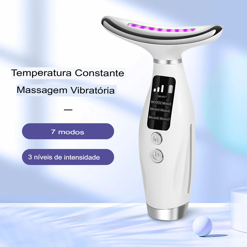 Dispositivo de beleza facial para pescoço