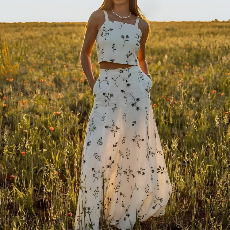 Conjunto de Algodão Caterinne
