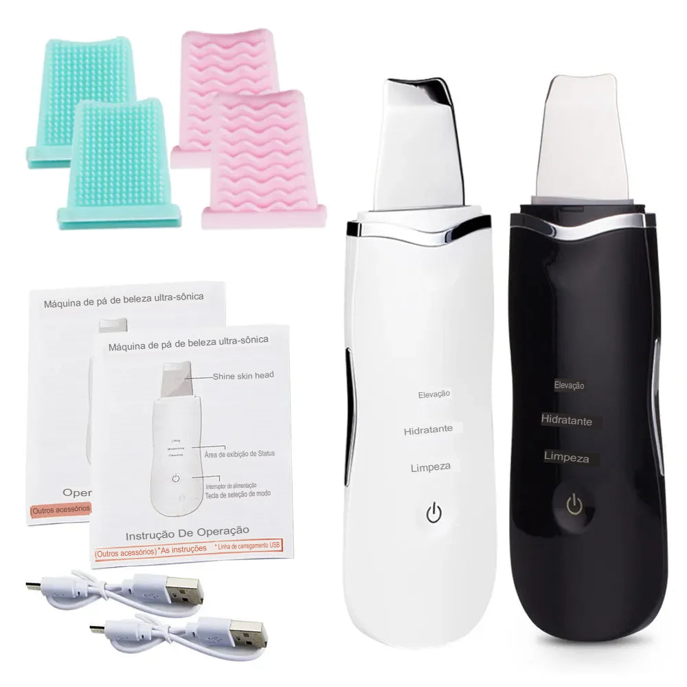 Esfoliante ultrassônico para pele