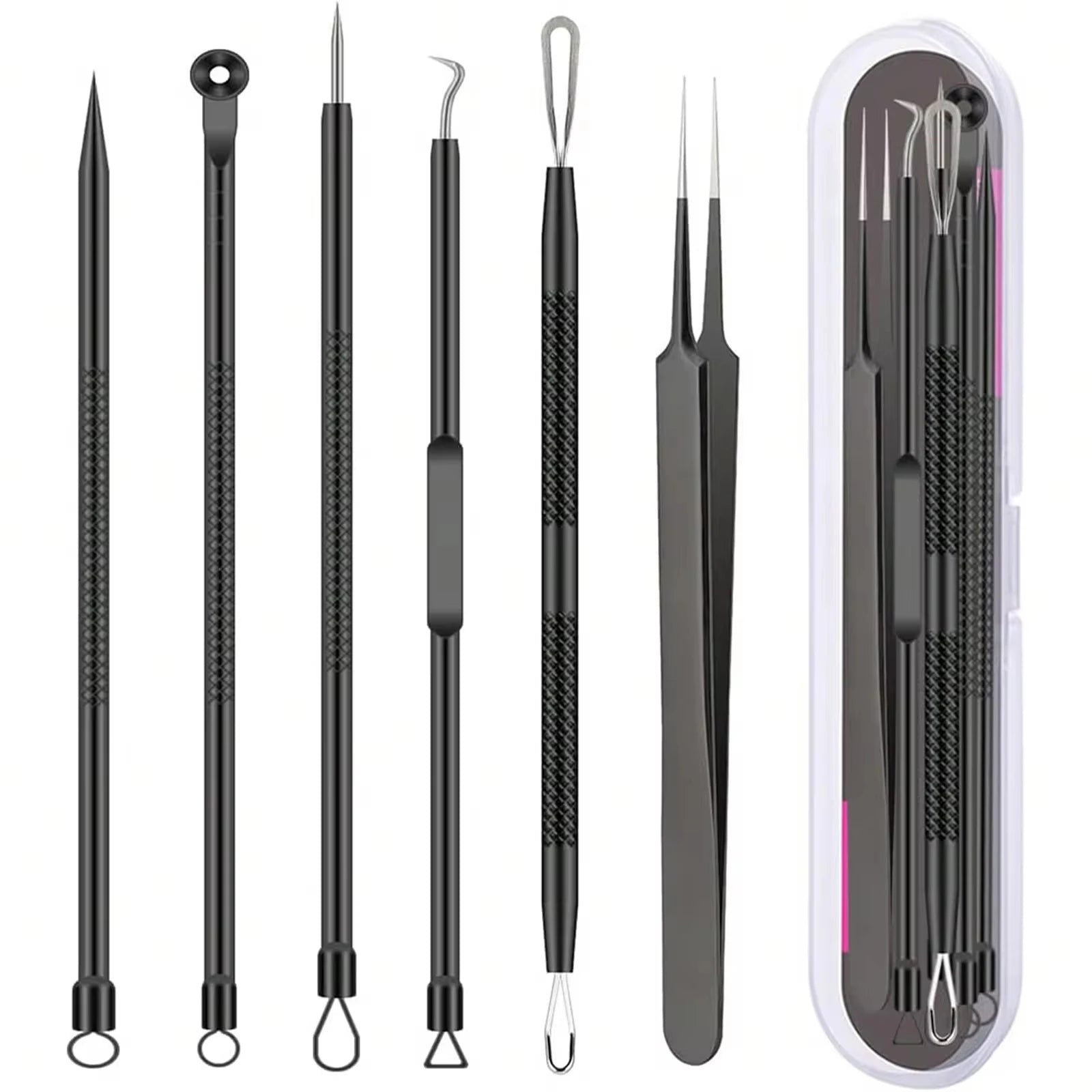 Kit de ferramentas para estourar espinhas com 6 peças