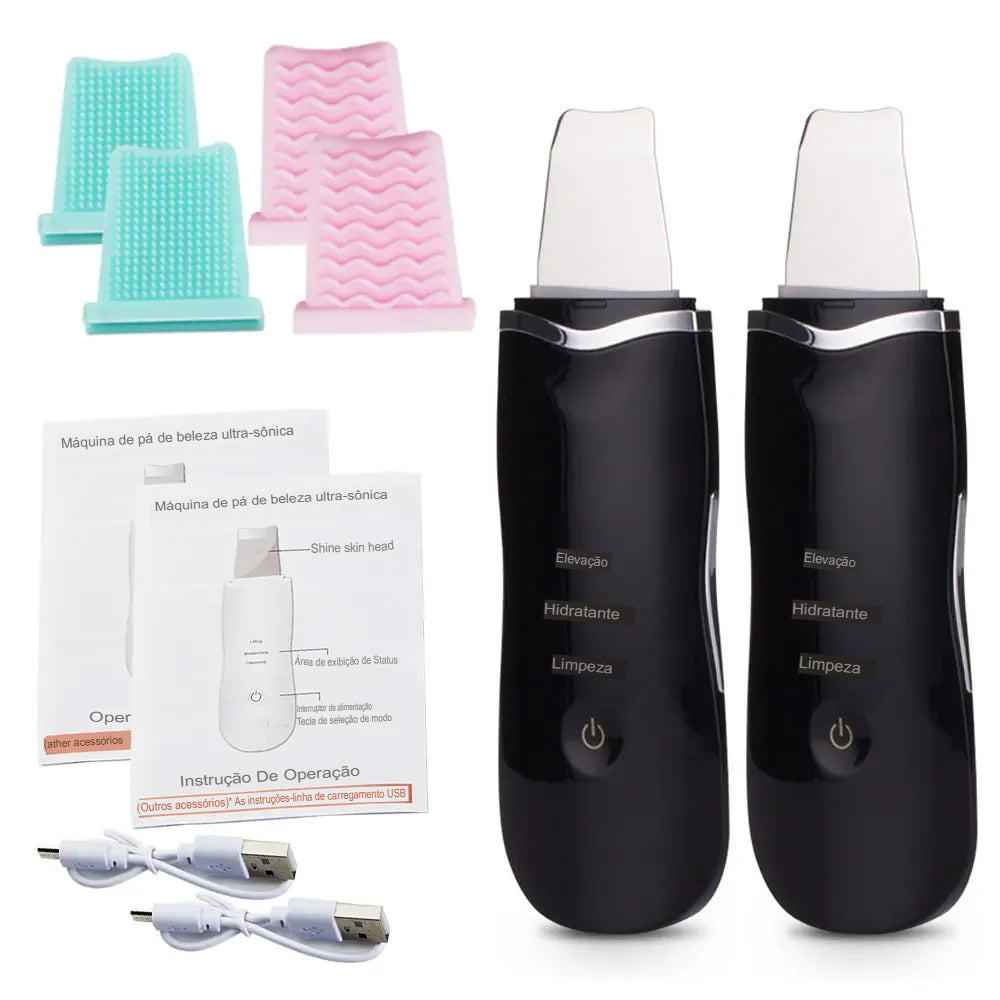 Esfoliante ultrassônico para pele