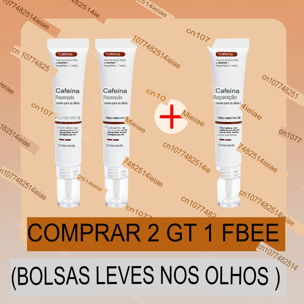 Remove instantaneamente bolsas sob os olhos