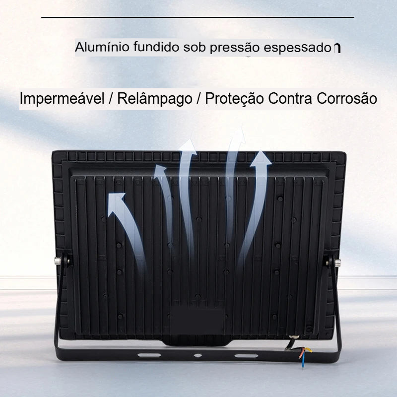 Holofote LED AC220V para exterior