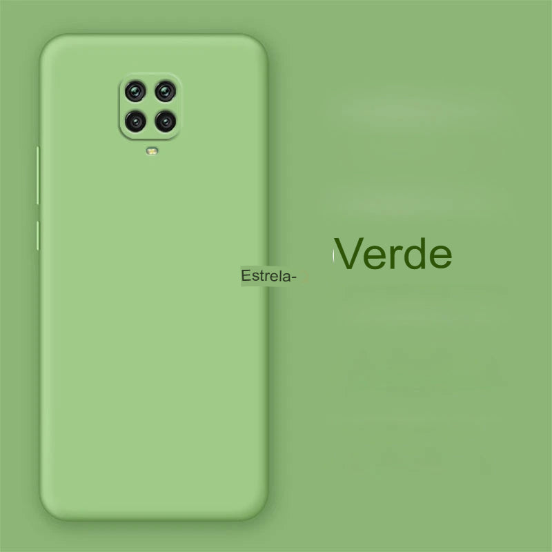 Novo líquido Silicone Phone Case For Xiaomi Redmi Note
