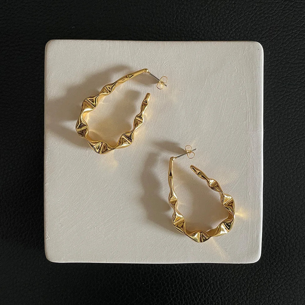 Brinco Piercing Trendy Hoop 18k