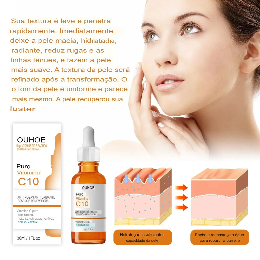 Vitamina c removedor de rugas