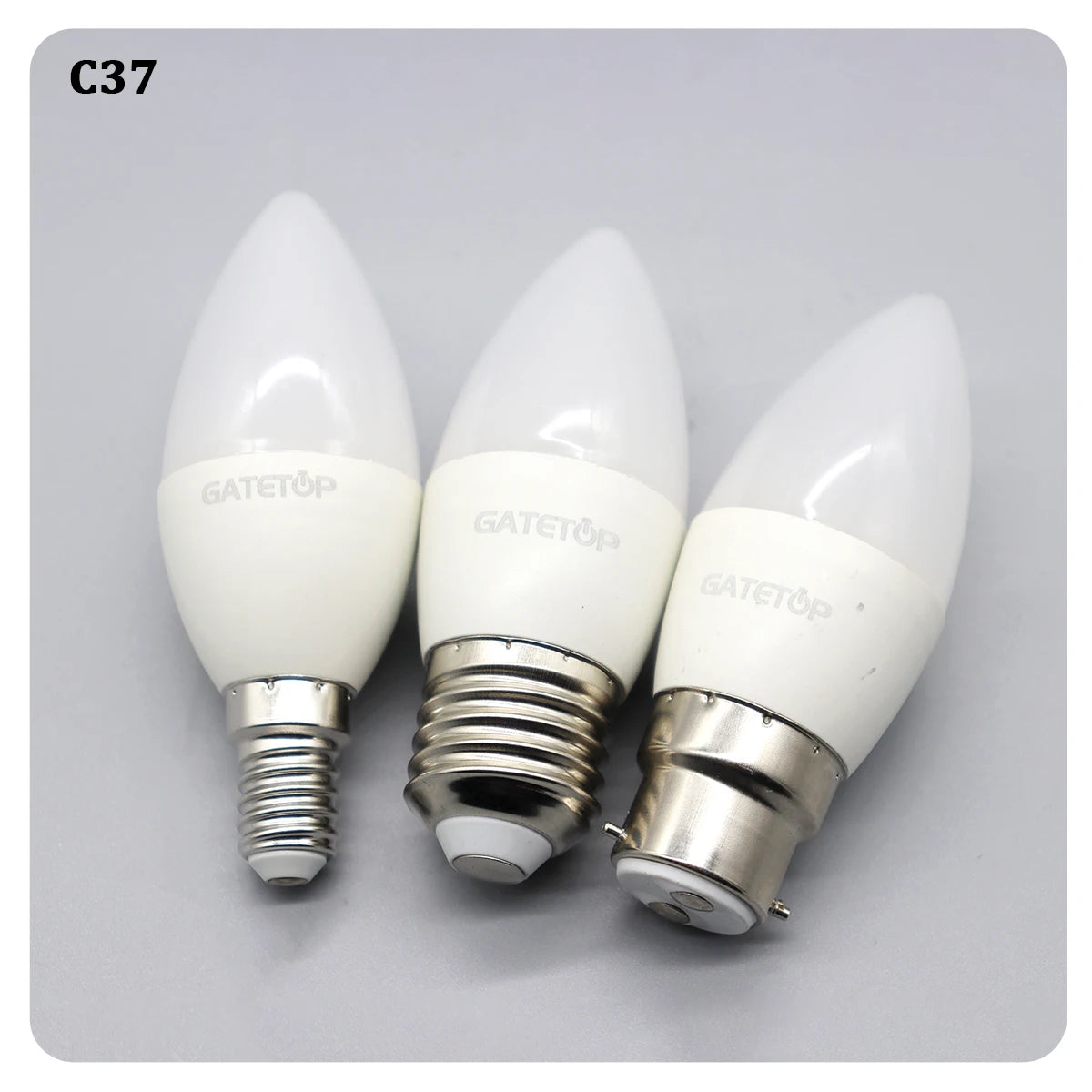 Lâmpada de vela LED 5-12pcs E27 E14