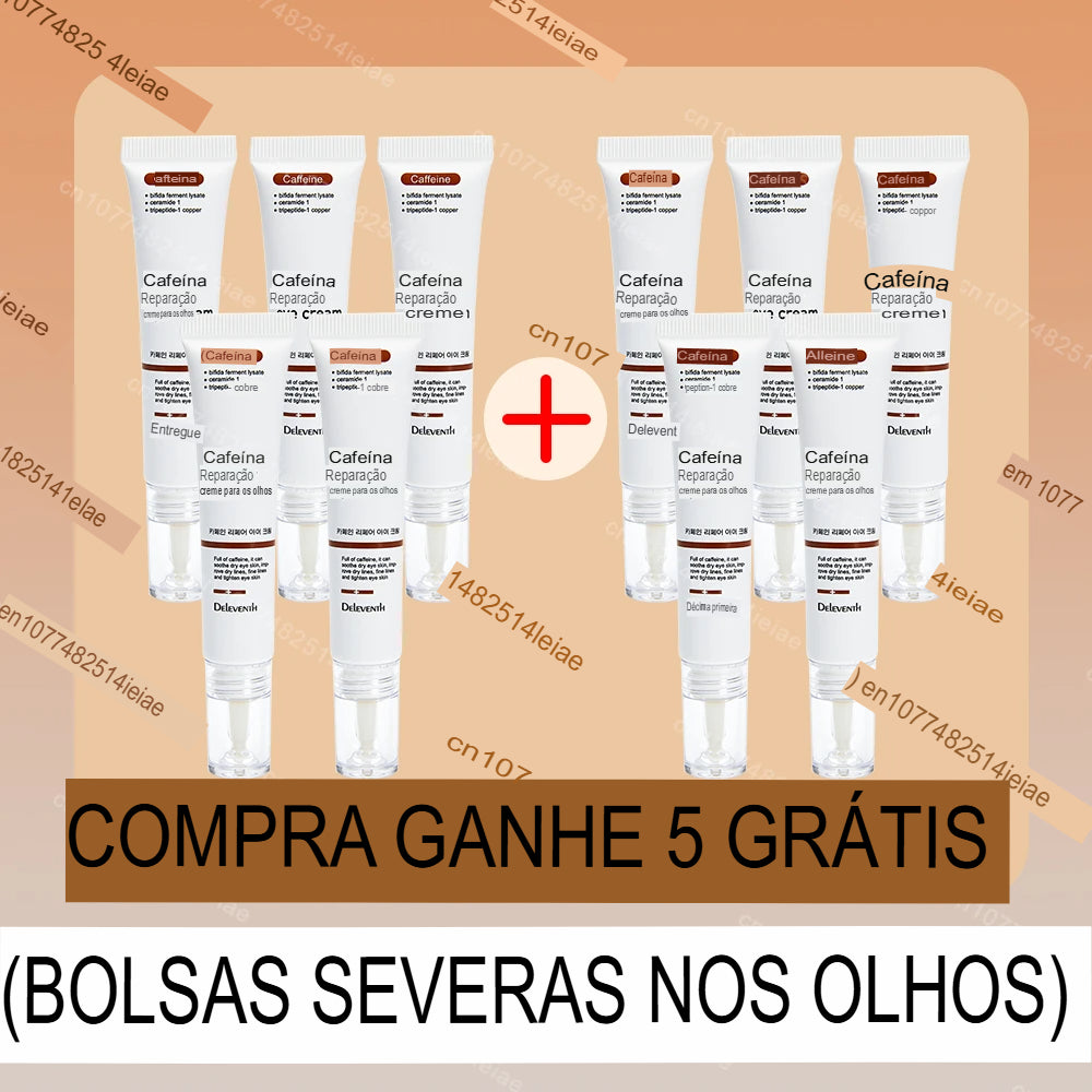 Remove instantaneamente bolsas sob os olhos