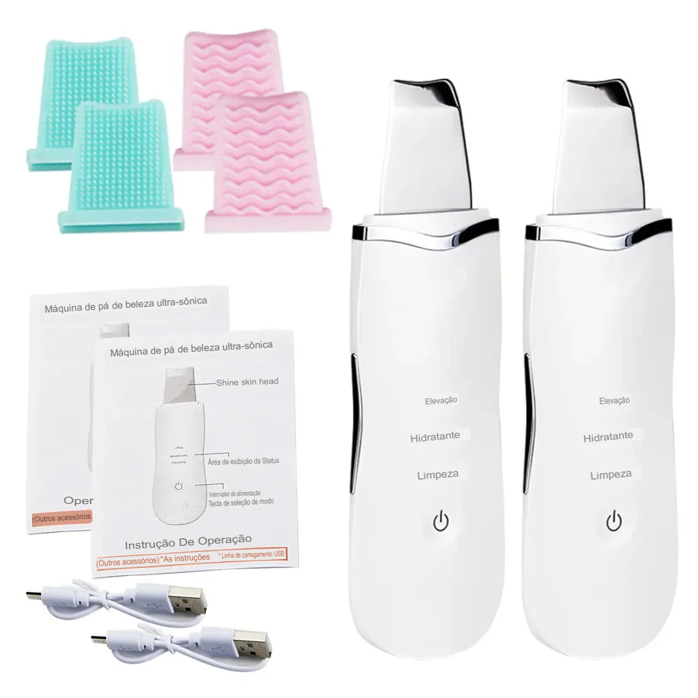 Esfoliante ultrassônico para pele