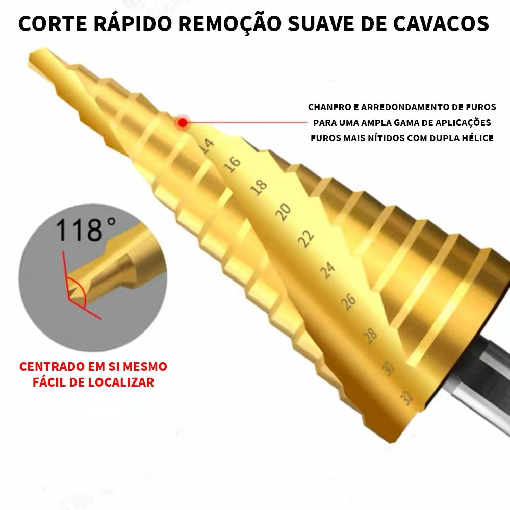 Conjunto de brocas profissionais SpecialDrill