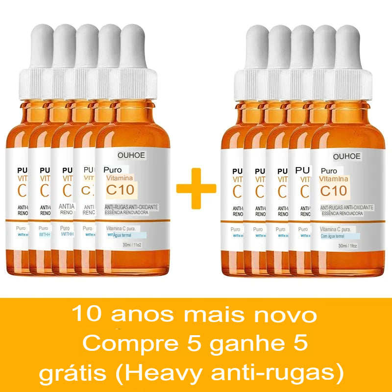 Vitamina c removedor de rugas