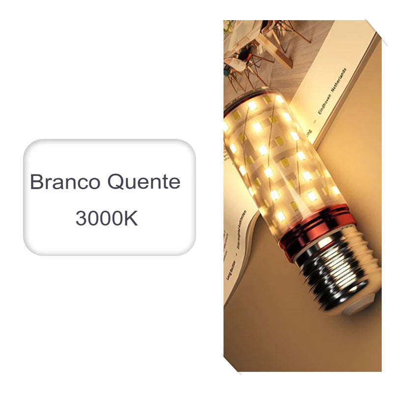10PCS E27 LED Lâmpada de milho 3W 6W 9W 12W 15W
