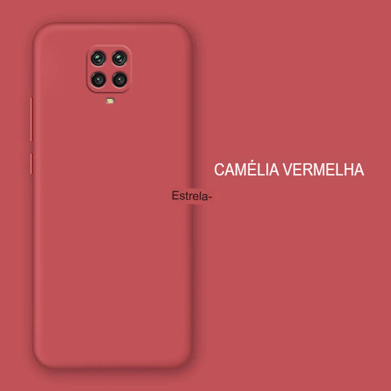Novo líquido Silicone Phone Case For Xiaomi Redmi Note