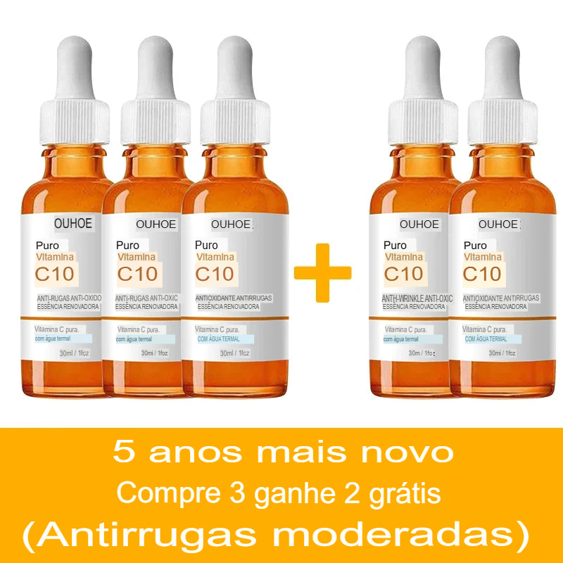 Vitamina c removedor de rugas
