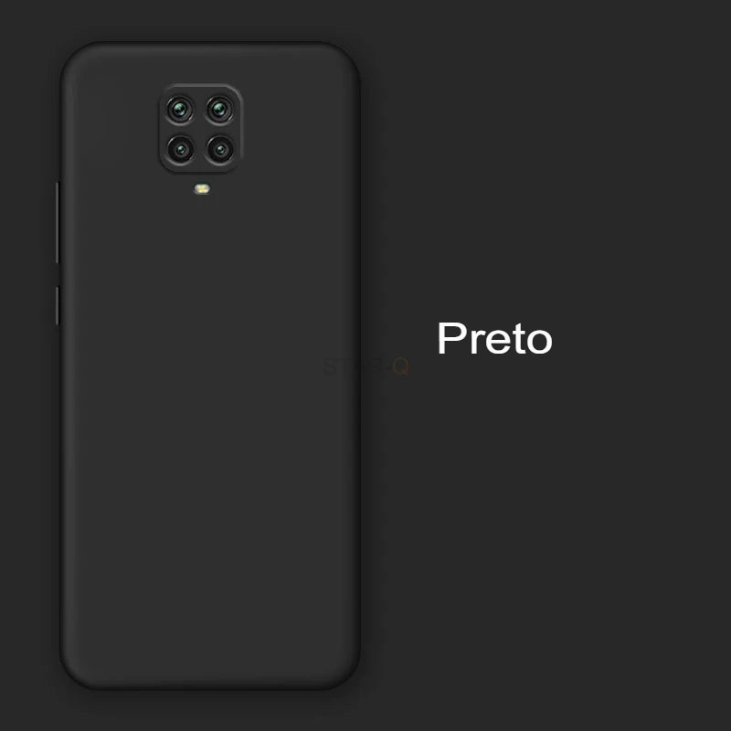 Novo líquido Silicone Phone Case For Xiaomi Redmi Note