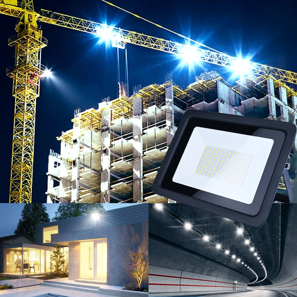Holofote LED AC220V para exterior