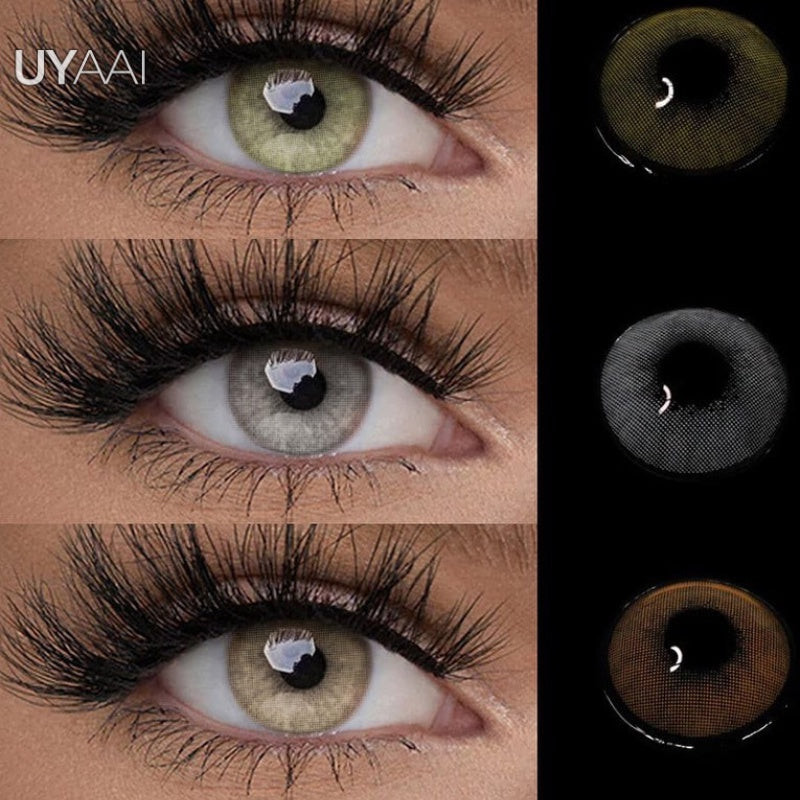 UYAAI Lentes De Contato Coloridas Para Cosméticos