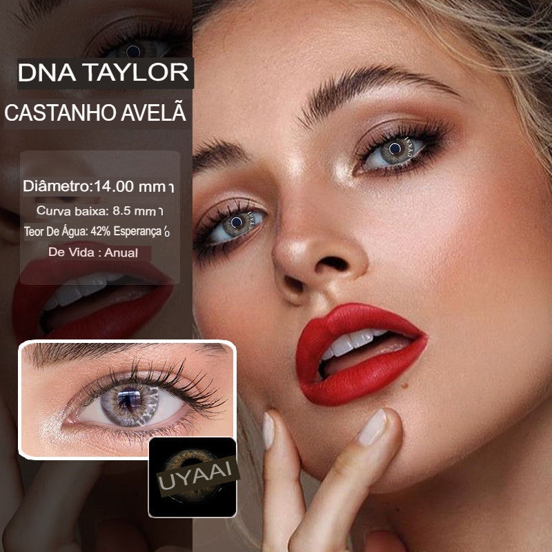 TAYLOR Uyaai 2 Peças / Par Lentes De Contato Coloridas