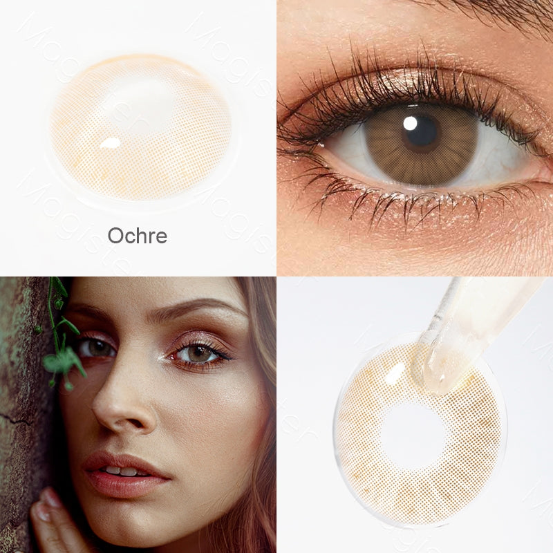 Lentes De Contato Coloridas Magister Hidrocor Uso Natural