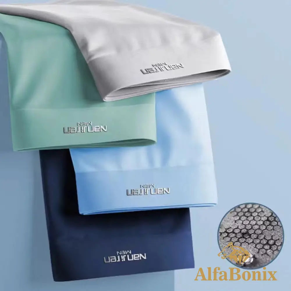 Cueca AlfaBonix IceSilk - kit 4 cuecas