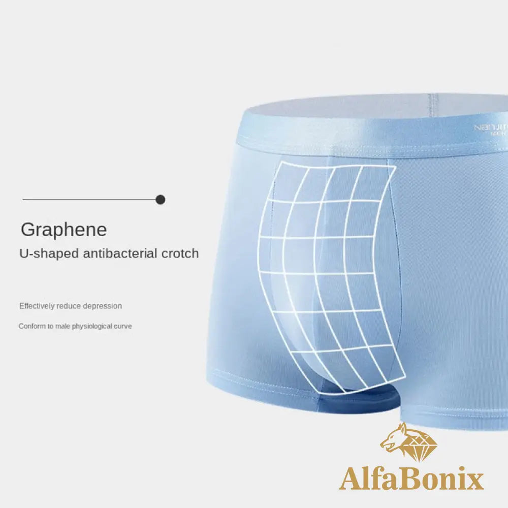Cueca AlfaBonix IceSilk - kit 4 cuecas