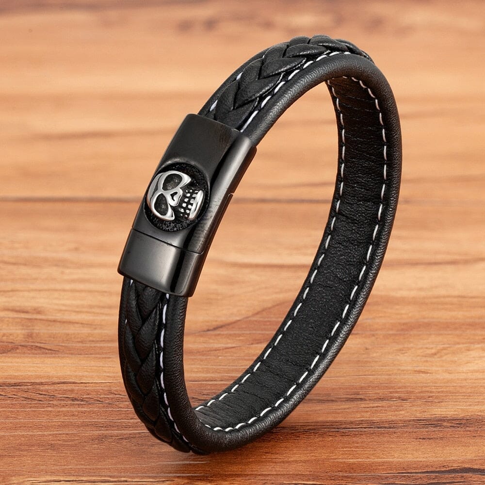 Pulseira Skull Black