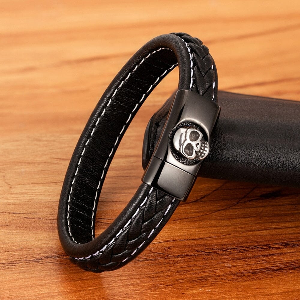 Pulseira Skull Black