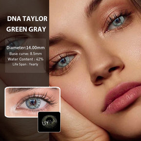 TAYLOR Uyaai 2 Peças / Par Lentes De Contato Coloridas Para Cosméticos