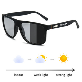 Óculos de sol polarizados fotocromáticos da moda OAKLEY