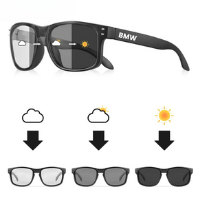 Óculos de sol polarizados fotocromáticos da marca BMW