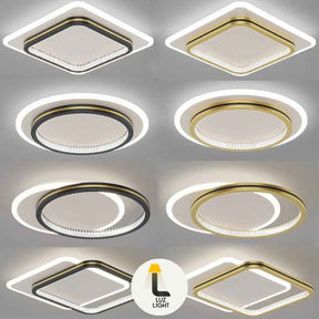 Luminária de LED Minimalista Cristal