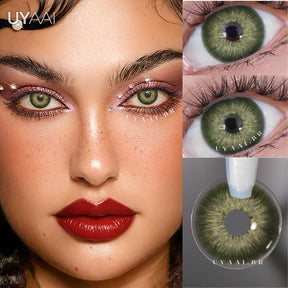 UYAAI 1 Par (2 Peças) Lentes De Contato Coloridas