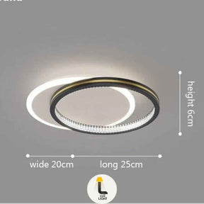 Luminária de LED Minimalista Cristal