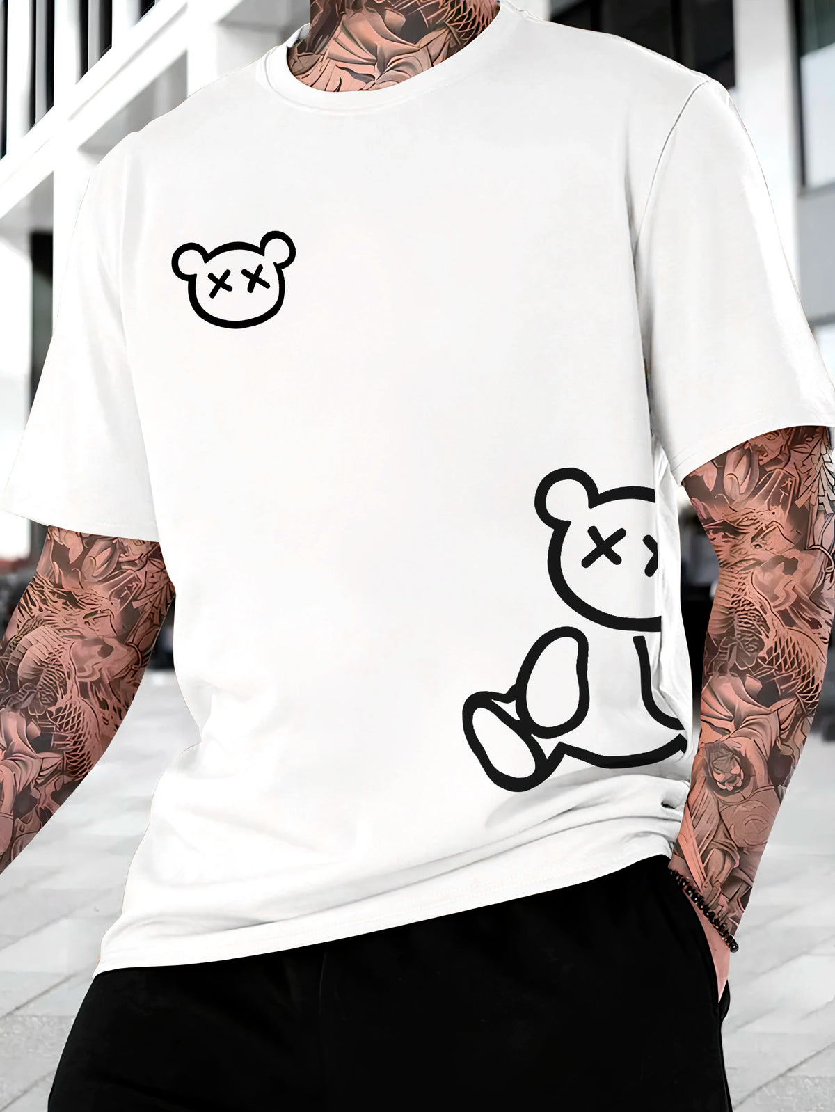 Camisa Streetwear  Masculina Alien