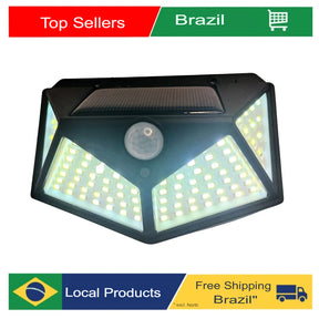Luminária de Parede Balizador Solar de Parede