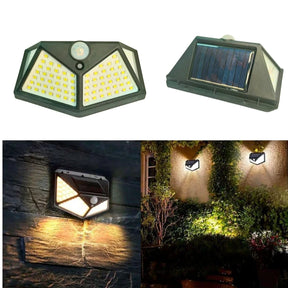 Luminária de Parede Balizador Solar de Parede