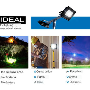Refletor LED Spotlight 20W IP67 à prova d'água-SMD Branco quente 3000K