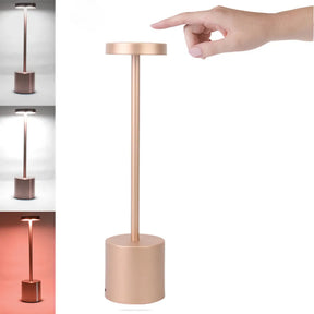 Abajur Sem Fio Touch Recarregável USB - Slim