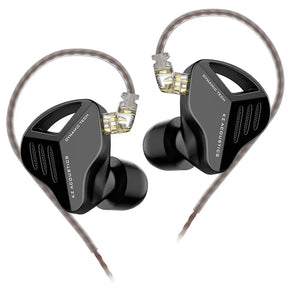 KZ ZVX Fones De Ouvido Dinâmico