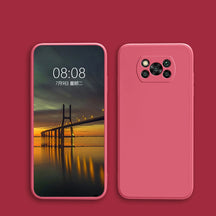 Luxo original caso de telefone de silicone líquido para xiaomi