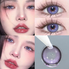 Yimeixi-Lentes de Contato Coloridas com Miopia