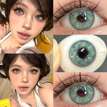 Yimeixi-Lentes de Contato Coloridas com Miopia