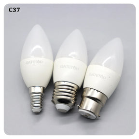 Lâmpada de vela LED 5-12pcs E27 E14