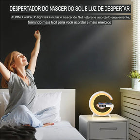 Despertador e Carregador RGB SmartRise