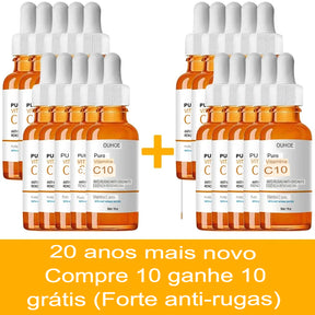 Vitamina c removedor de rugas