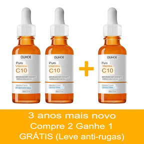 Vitamina c removedor de rugas